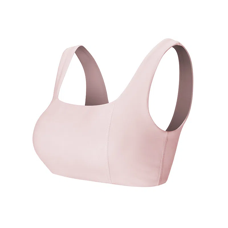 花蔓色 一体式固定胸垫健身防震跑步聚拢定型高强度外穿瑜伽运动内衣 女款