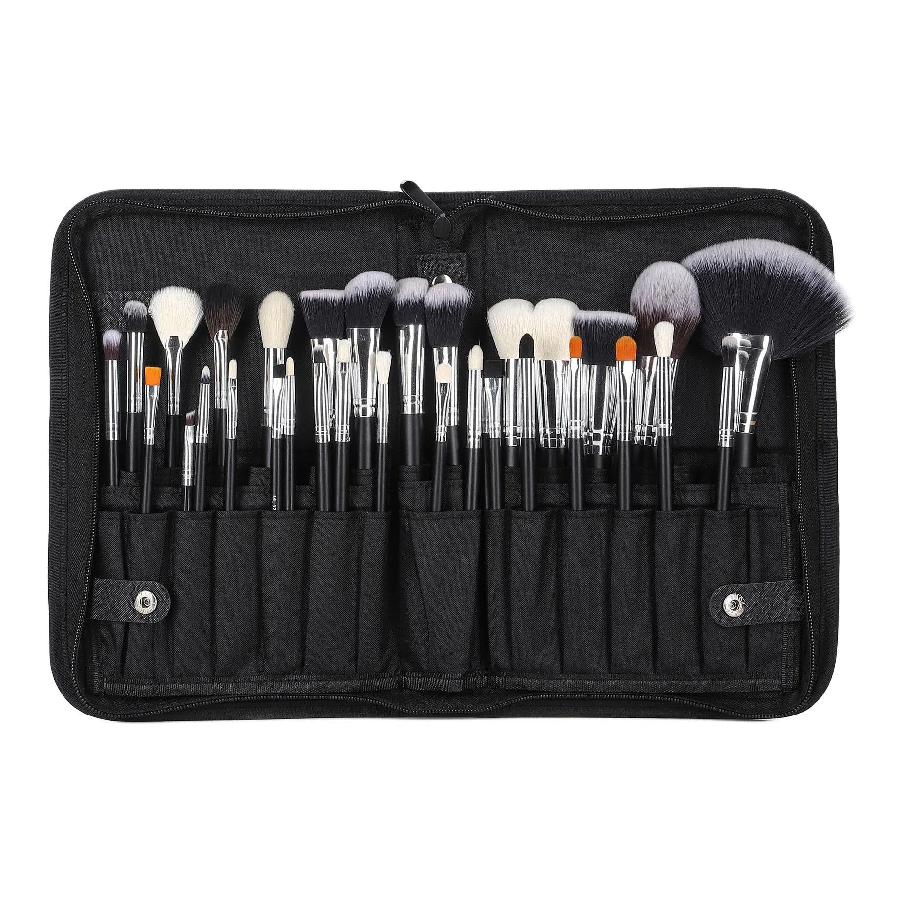 计轩  木柄扇形刷散粉刷化妆刷 柔软