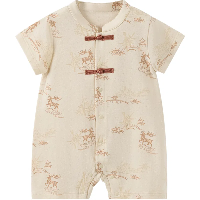 童泰连体衣 舒适亲肤透气简约 婴幼童