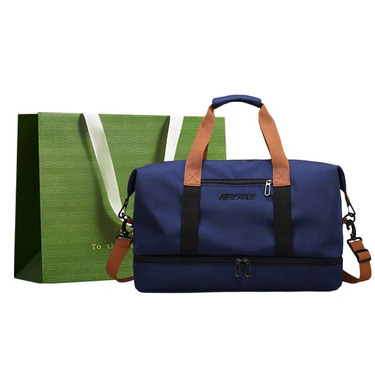 三只小鸭 干湿分离瑜伽行李大容量男女休闲 牛津纺 健身包单肩包斜挎包旅行包 常规 男女同款情侣款 黑/卡其/绿/蓝