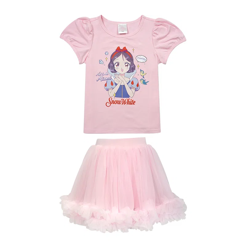 中小童 伊佳林裙装套装 大气时尚可爱短袖 图片色