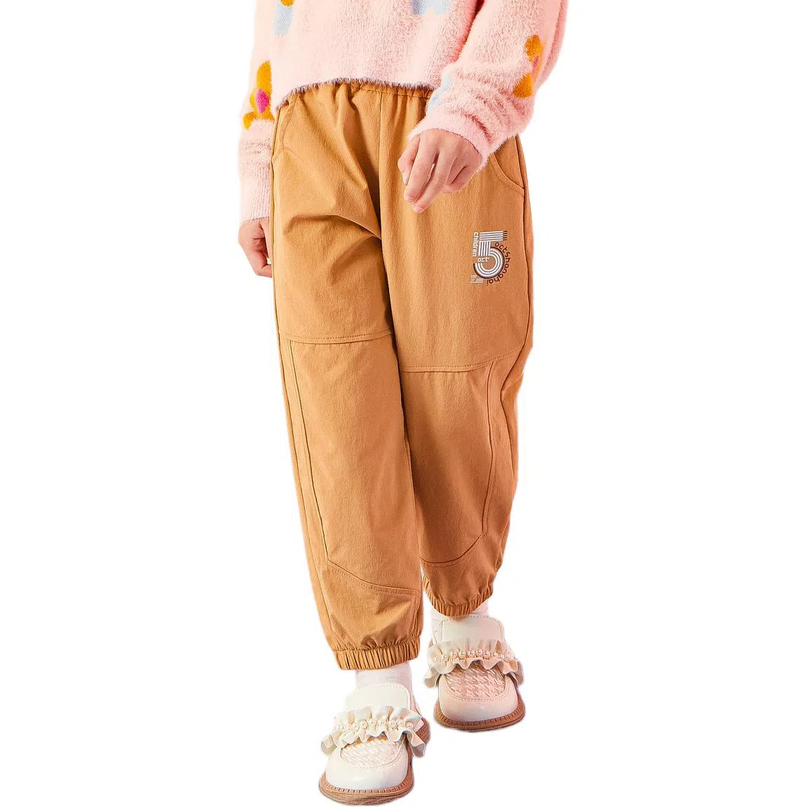 十月妈咪 休闲时尚舒适长裤 中小童