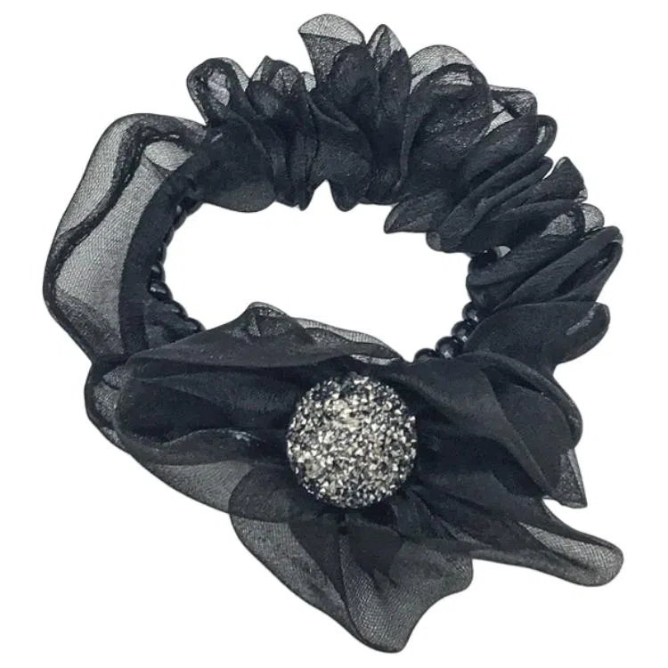 简应舒 优雅气质 橡筋+欧纱根 发圈 男女同款情侣款