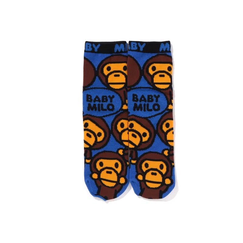 A BATHING APE Baby Milo Socks Kids