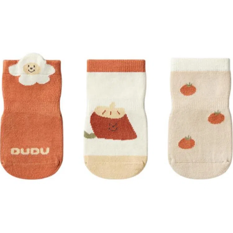 十月结晶 柔软百搭可爱防滑袜子婴幼童