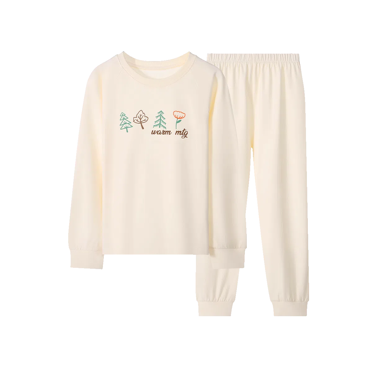 梦特娇家居服 舒适柔软纯色洋气 米杏青少年