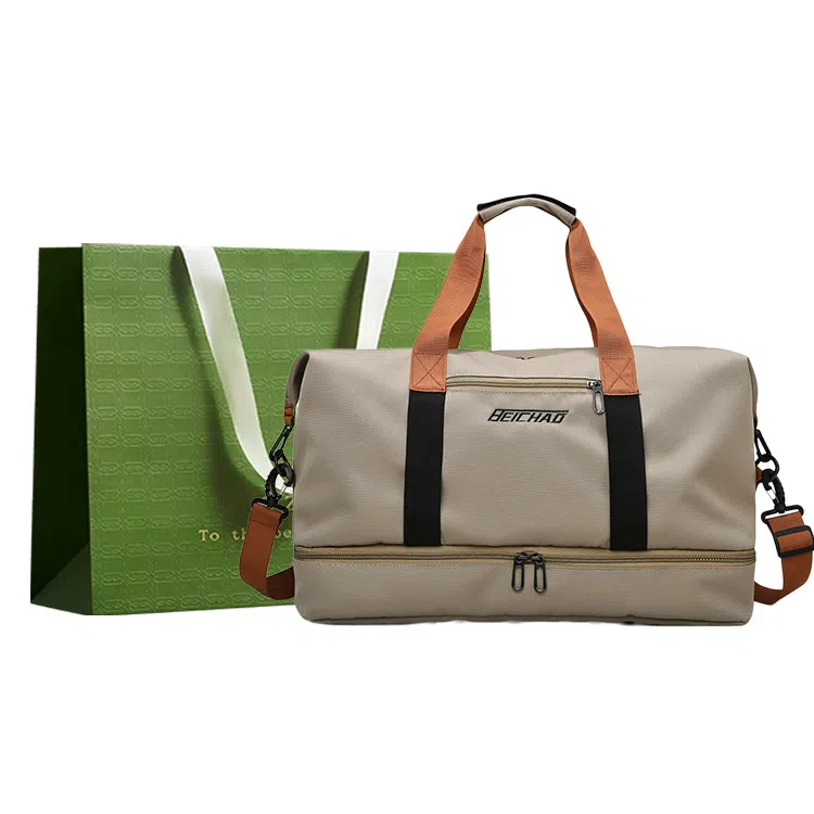 三只小鸭 干湿分离瑜伽行李大容量男女休闲 牛津纺 健身包单肩包斜挎包旅行包 常规 男女同款情侣款 黑/卡其/绿/蓝