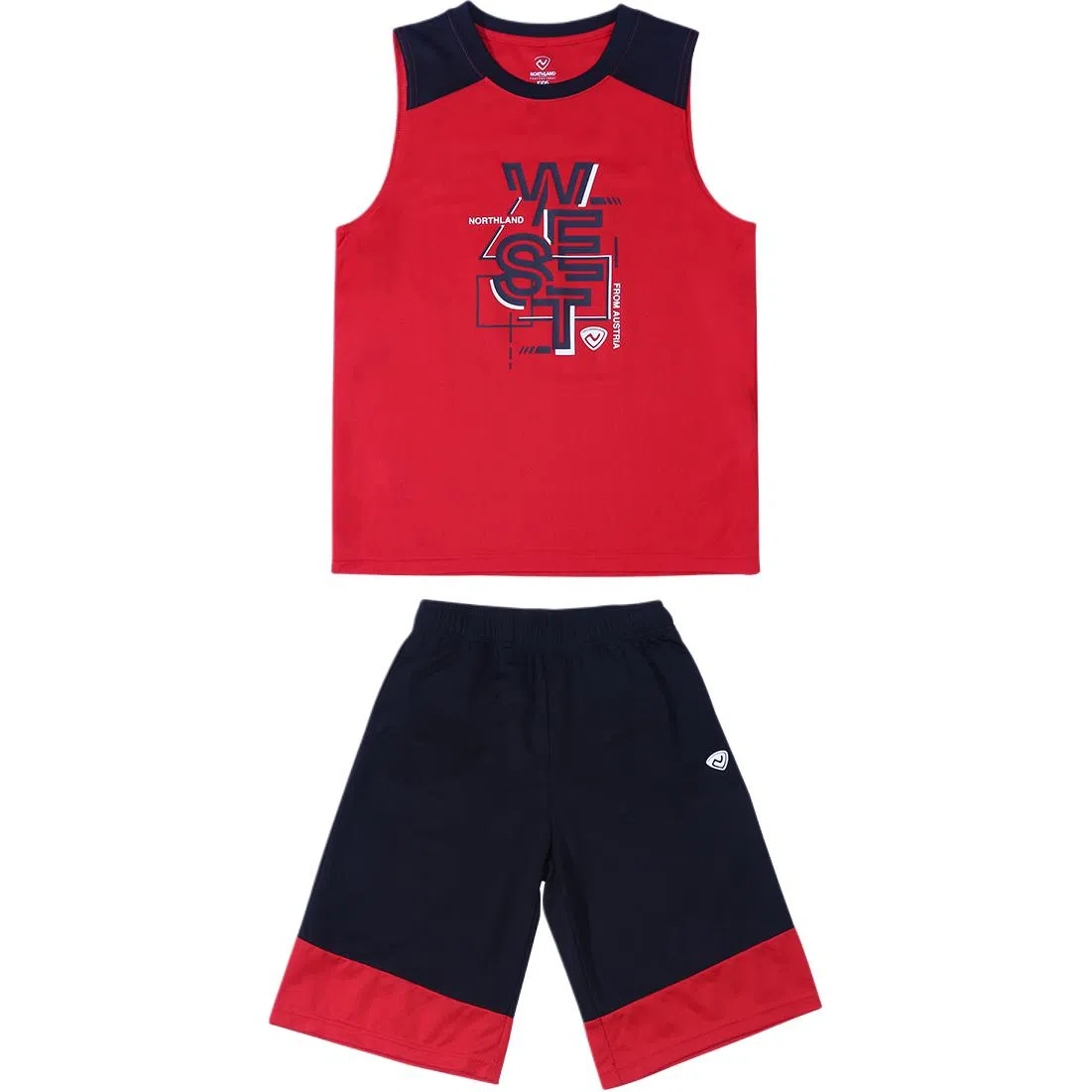 诺诗兰 亲肤速干舒适休闲运动套装青少年