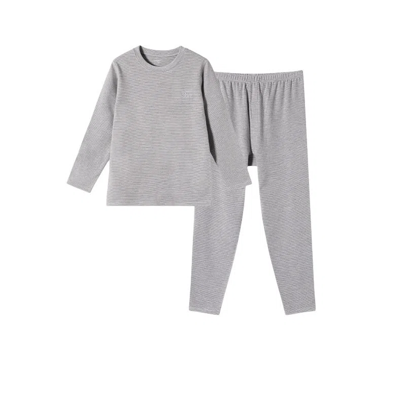 久岁伴 加绒舒适休闲居家保暖内衣套装青少年