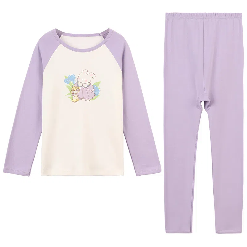 红豆 插肩舒适柔软百搭内衣套装青少年