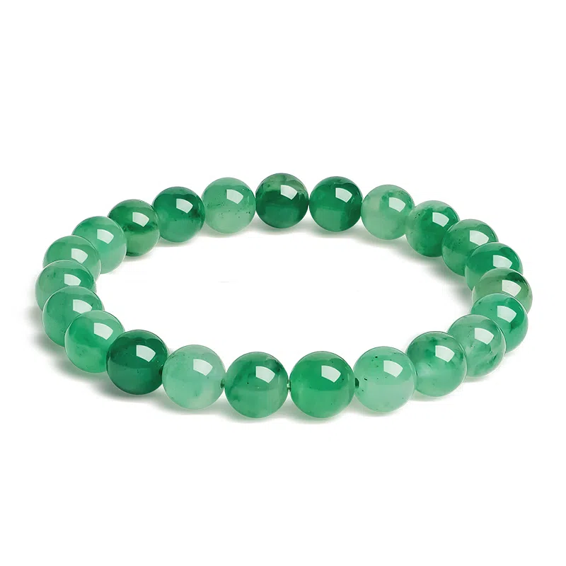 印象眸 新中式精致简约素圈转运珠诸事顺利手饰 礼盒包装#好运 非洲翠 手串 男女同款情侣款