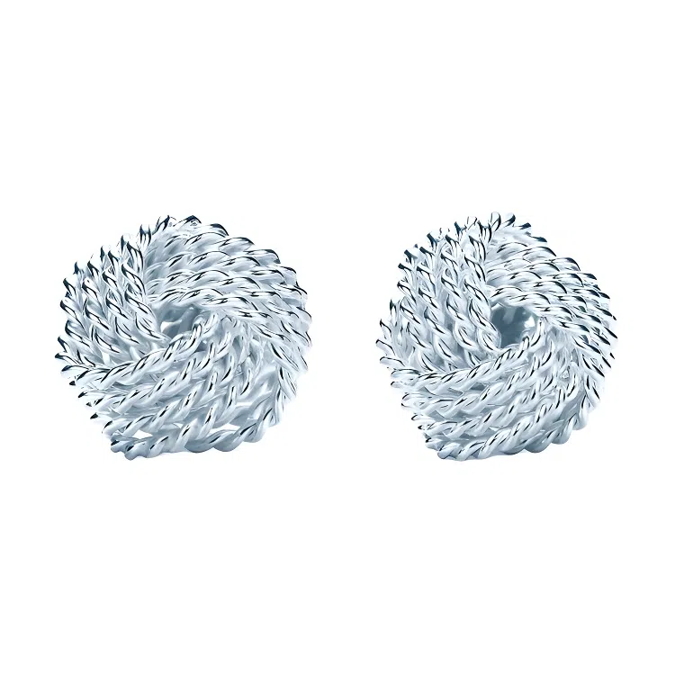 Tiffany & Co. Twist Silver Earrings