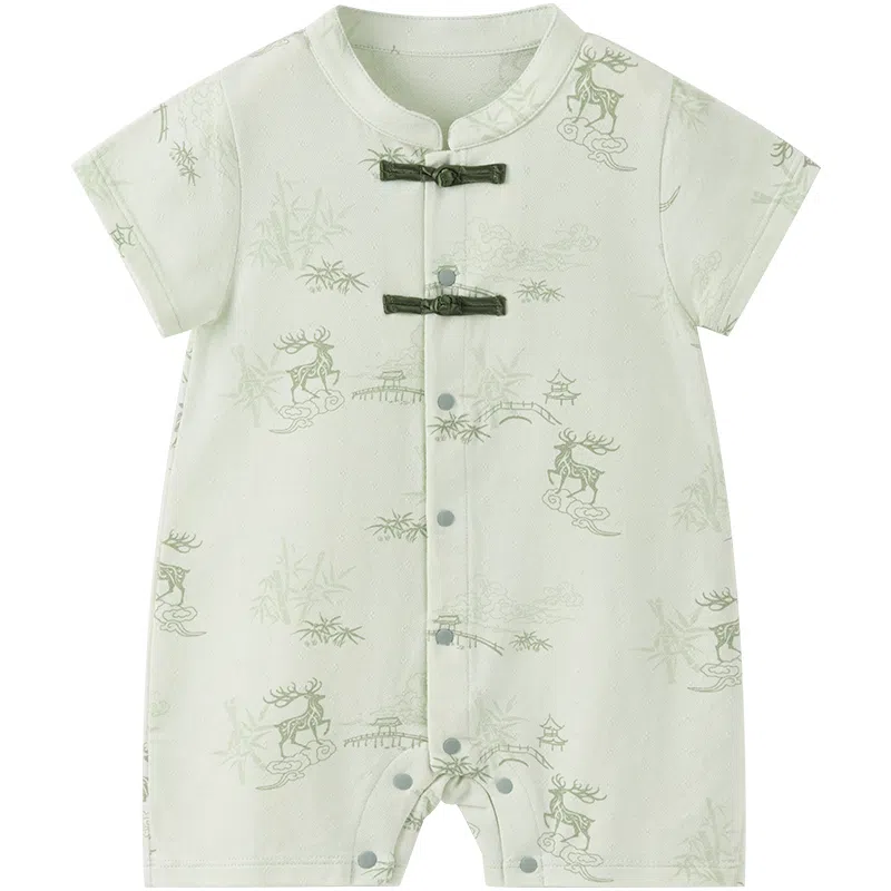 童泰连体衣 舒适亲肤透气简约 婴幼童