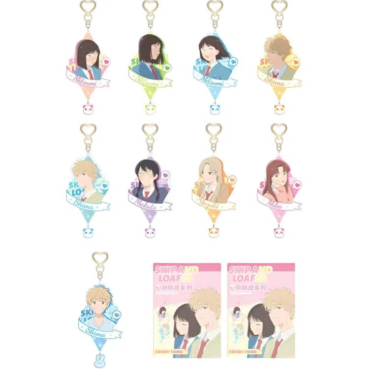 歪瓜出品 心动轨迹系列 跃动青春 亚克力挂件盲袋 盲盒