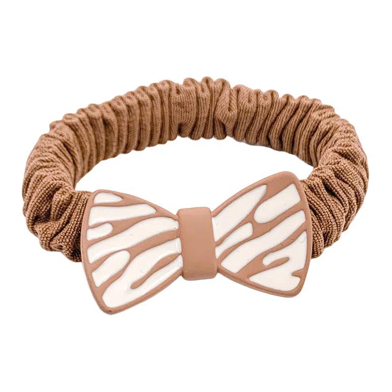 简应舒 斑马条纹时尚 亚克力 发圈 男女同款情侣款