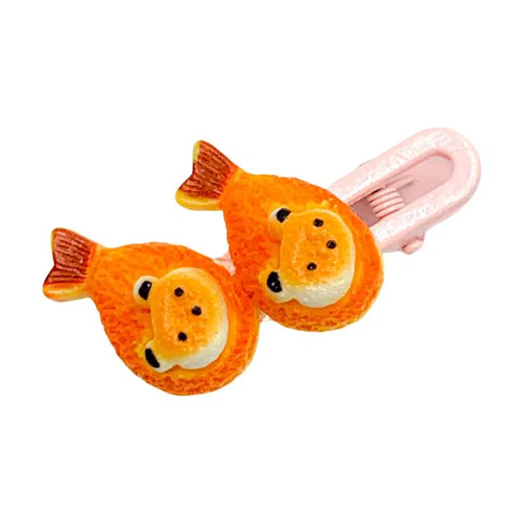 简应舒 趣味甜品造型 树脂 发夹 男女同款情侣款