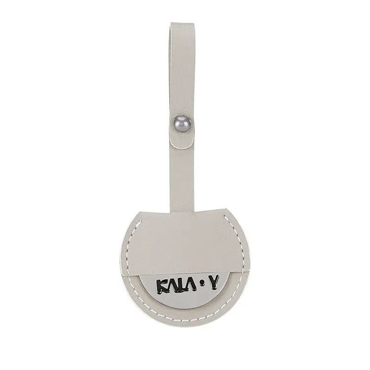 卡拉羊 多功能悬挂式行李牌 旅行登机牌行李箱辨识牌吊牌 合成革和镍合金 可双面刻字 男女同款情侣款 多色