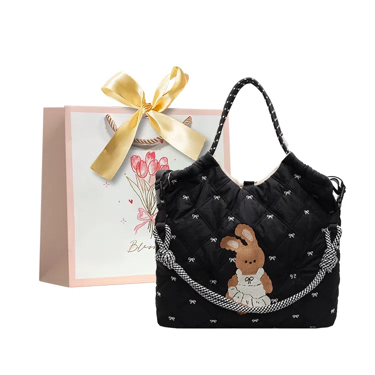 Champion Teddy Bear Tote Bag