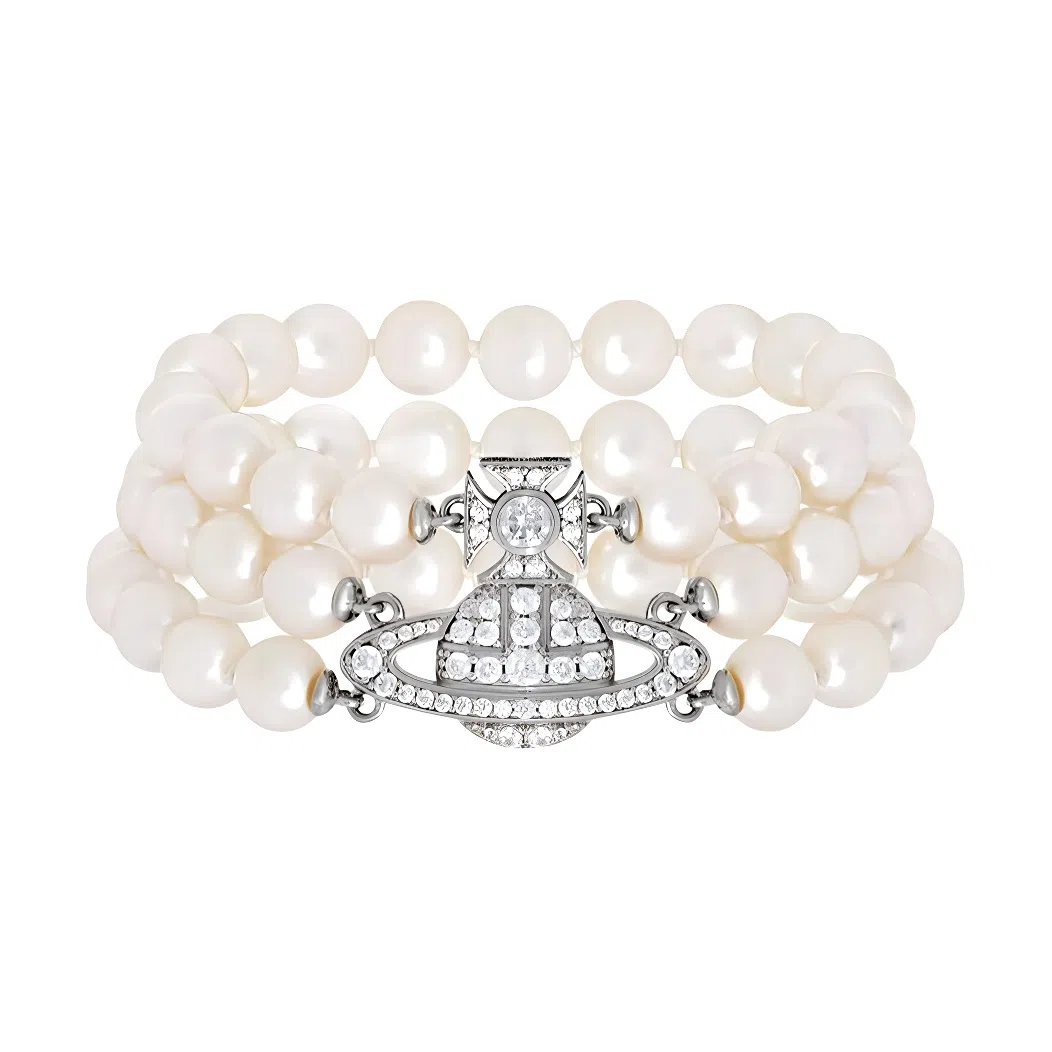 Vivienne Westwood Graziella Pearl Bracelet
