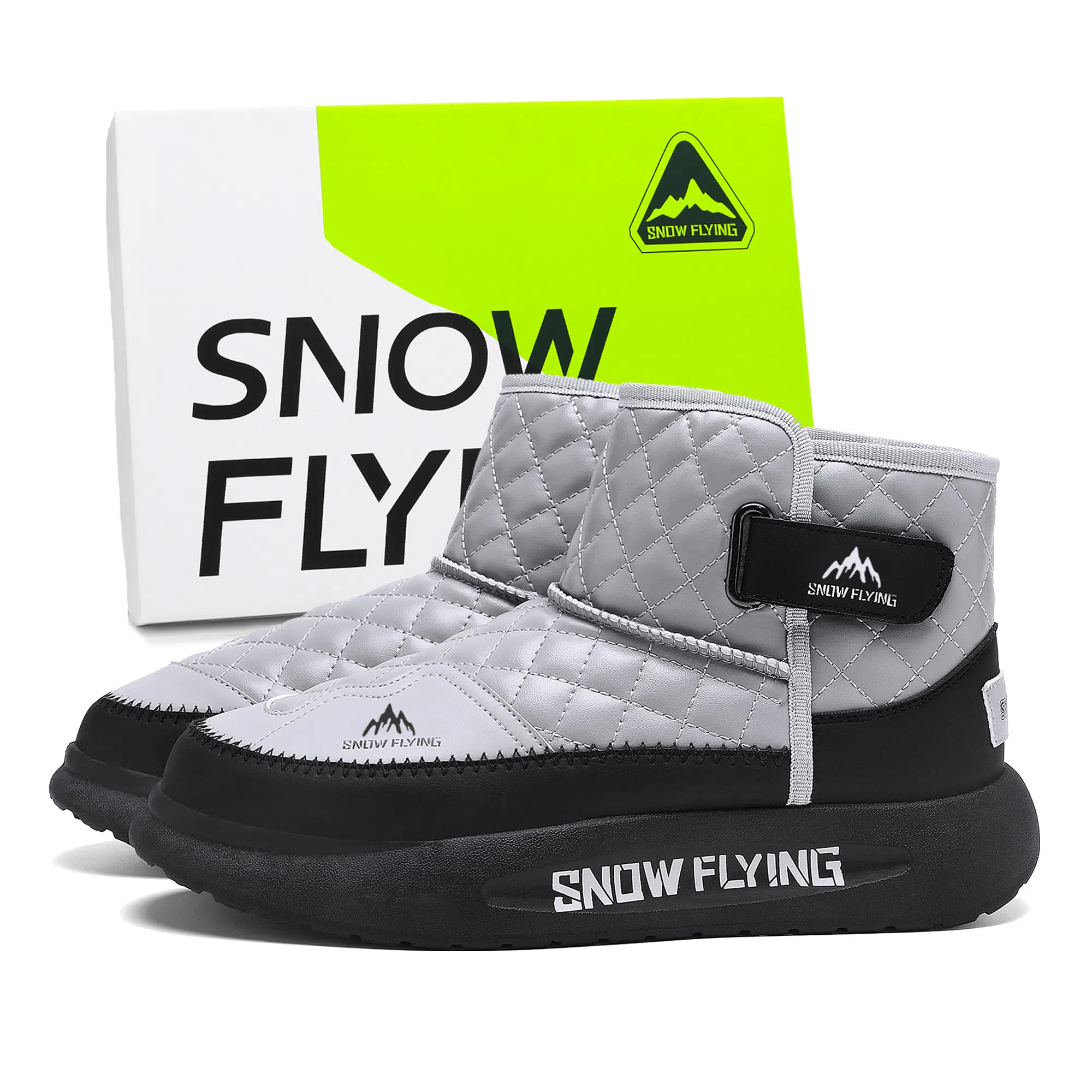 SNOW FLYING