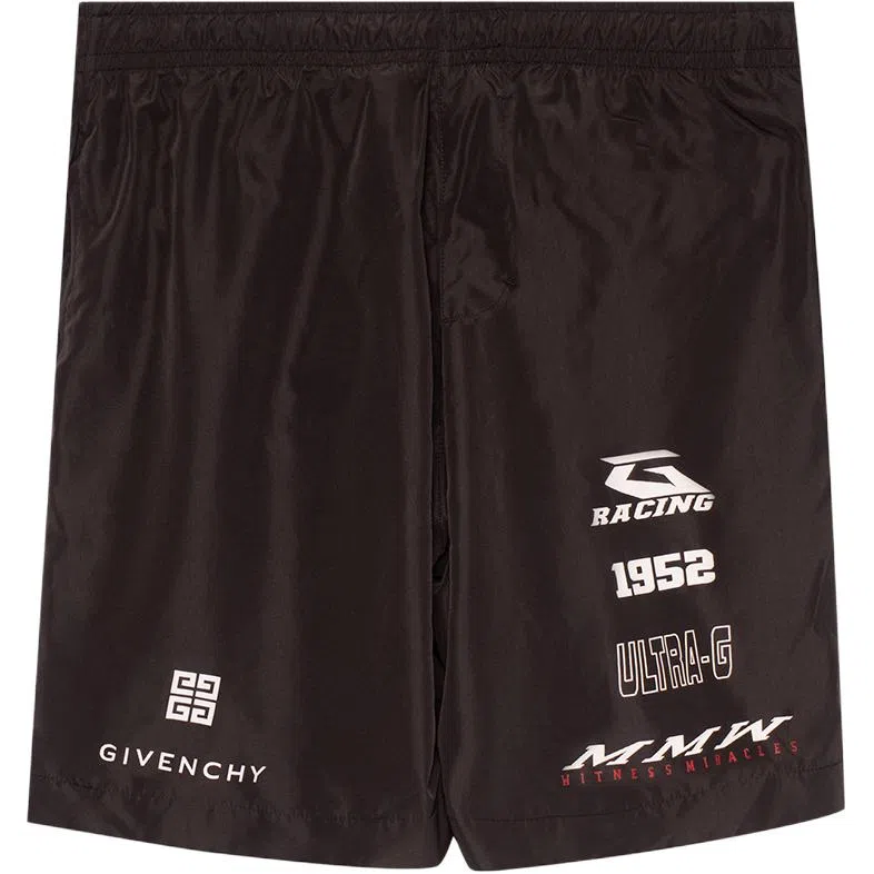 Givenchy SS23 Logo Swim Shorts Black