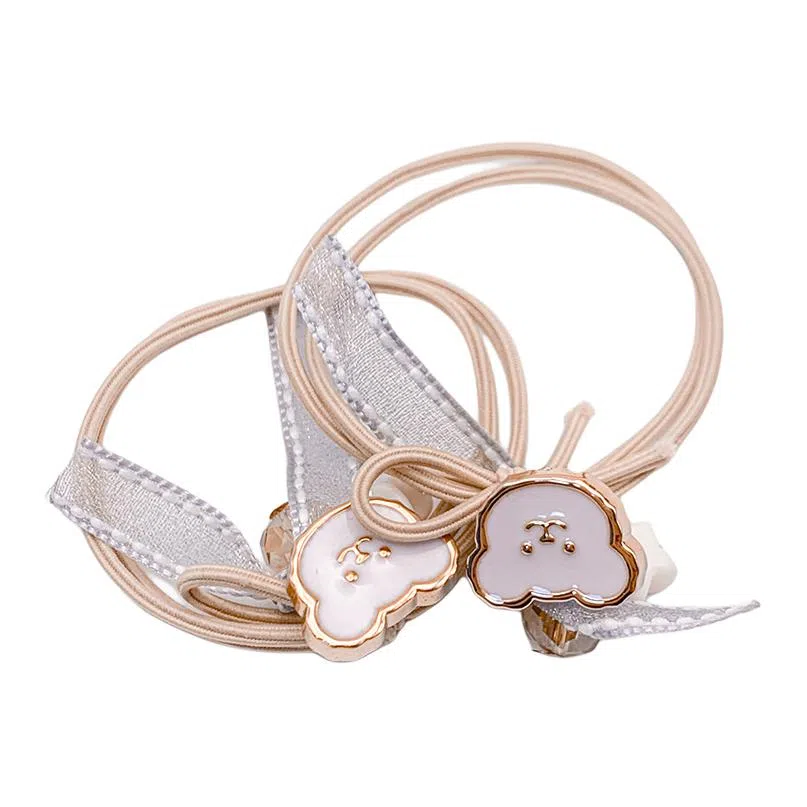 简应舒 可爱小熊百搭 橡筋 发圈 男女同款情侣款