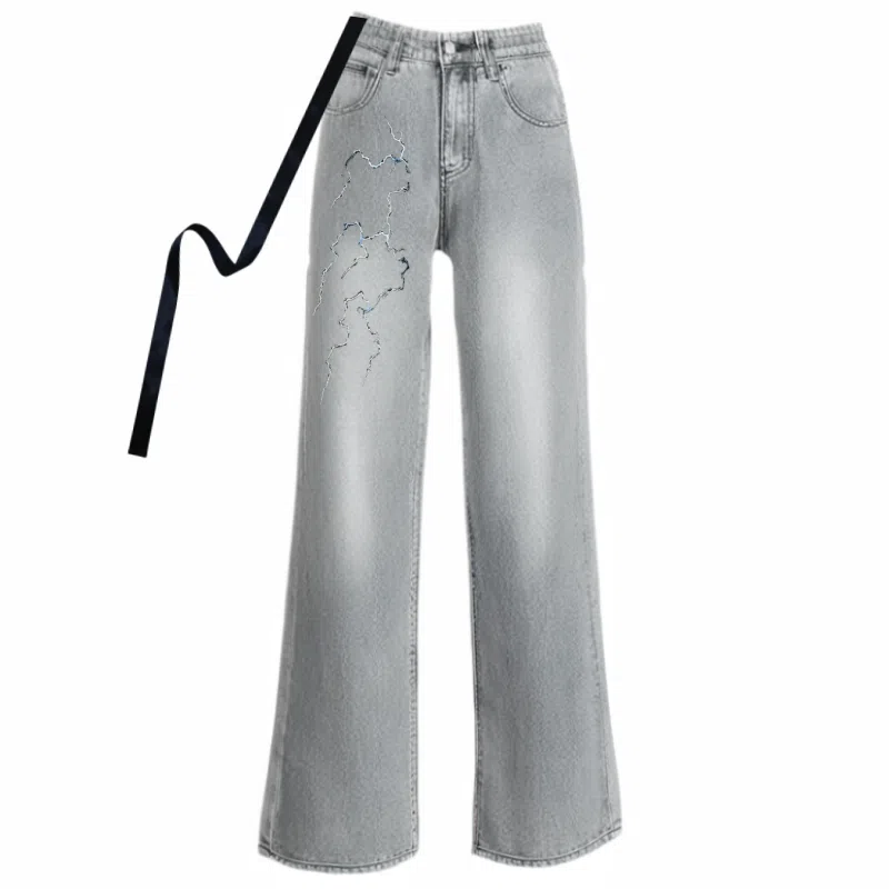 AMBER LIGHT Ribbon Pants Basic