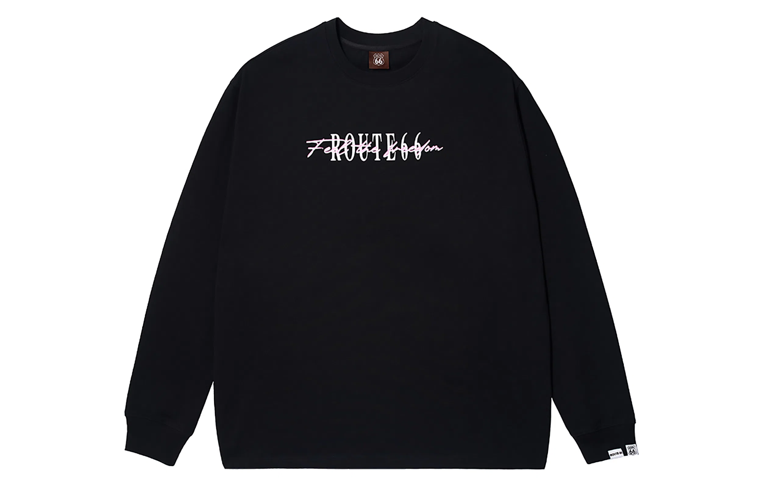 ROUTE 66 Vintage Print Long Sleeve Tee