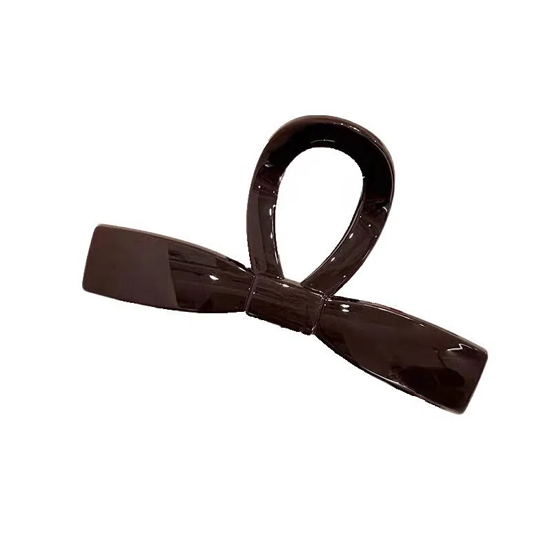 尚先生 蝴蝶简约抓夹大号后脑勺发量多鲨鱼夹高级感百搭头饰 亚克力 发饰 女款