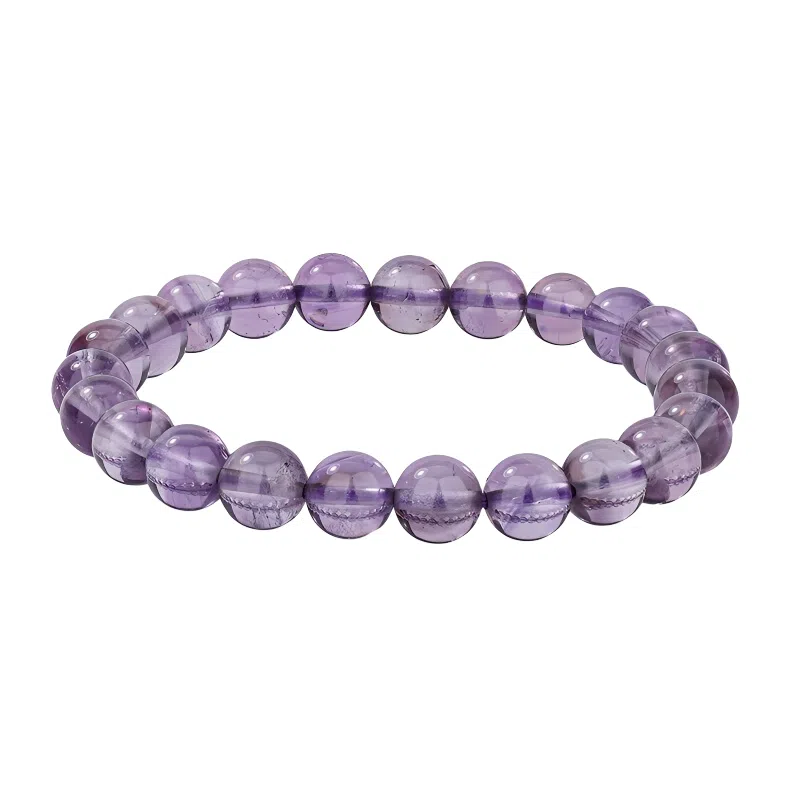 【紫定有钱】 熊银匠 前程似锦 九紫离火 紫气东来 招财转运 事业有成 紫晶吸金能量石 学业事业上岸天然 紫水晶 手串 男女同款情侣款