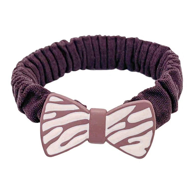 简应舒 斑马条纹时尚 亚克力 发圈 男女同款情侣款