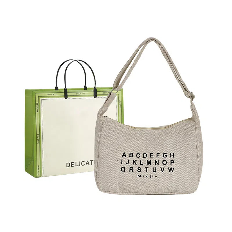 芭菲尼 休闲简约日常通勤时尚百搭 尼龙 单肩斜挎包 女款 白色黑色黄色蓝色