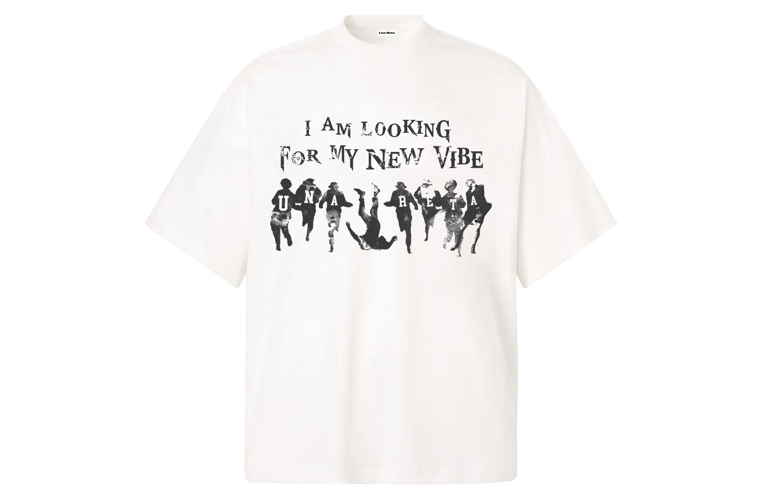 UNA RETA vintageoversizeT