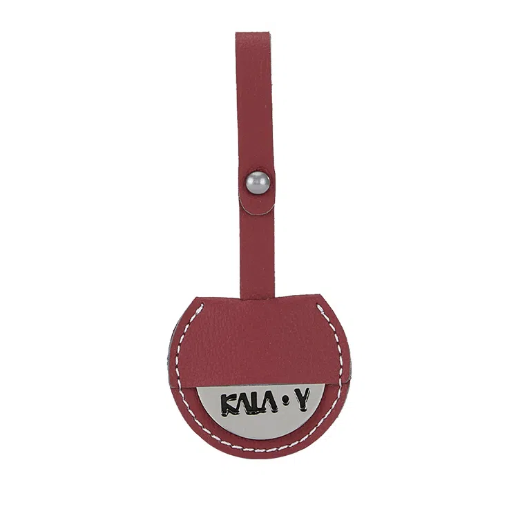卡拉羊 多功能悬挂式行李牌 旅行登机牌行李箱辨识牌吊牌 合成革和镍合金 可双面刻字 男女同款情侣款 多色