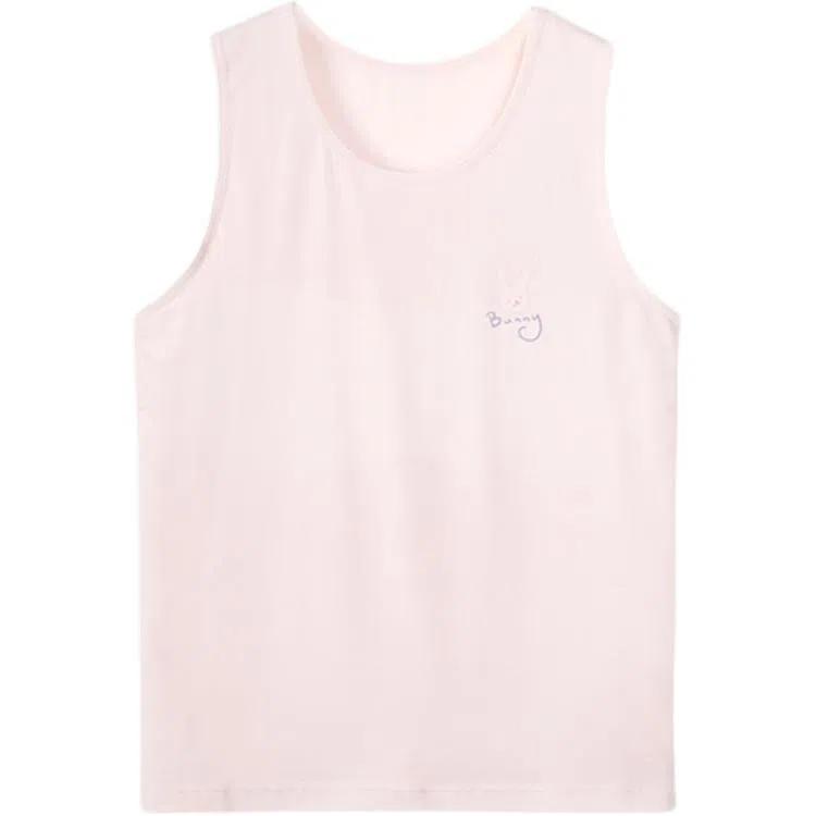 久岁伴 校园系列 纯色柔软透气背心青少年