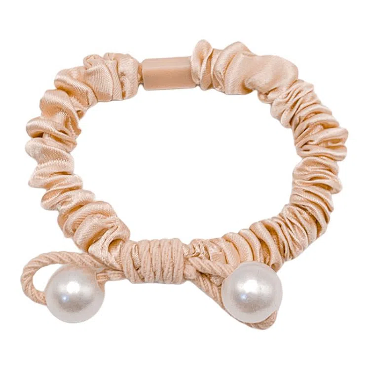 简应舒 高弹力扎头发百搭 布艺 发圈 男女同款情侣款