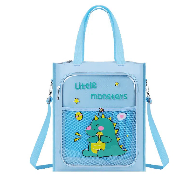 芭菲尼 卡通萌趣多功能防泼水 牛津布 补习袋 常规 儿童款