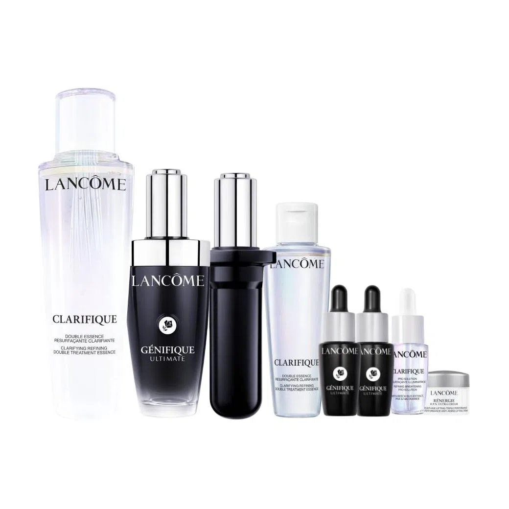 兰蔻 嫩亮双星保湿护肤套装 舒缓 八件套