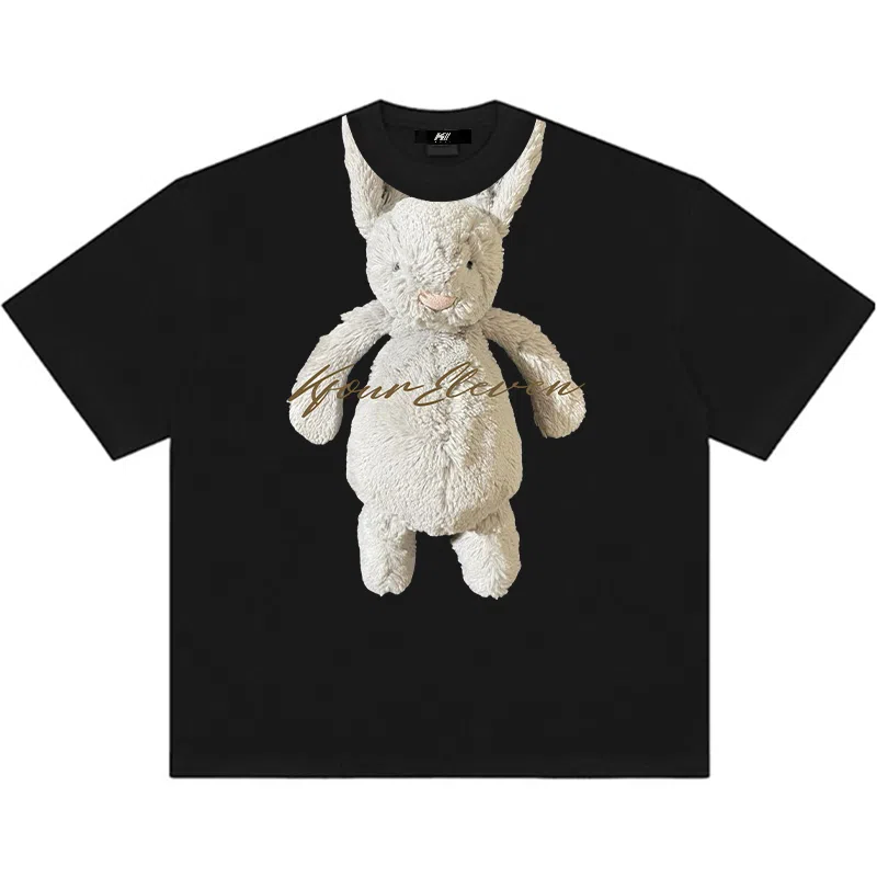 K411 Vintage Creative Printed T-Shirt