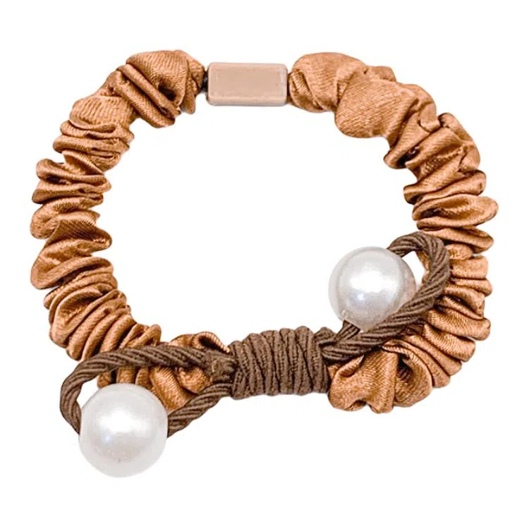 简应舒 高弹力扎头发百搭 布艺 发圈 男女同款情侣款