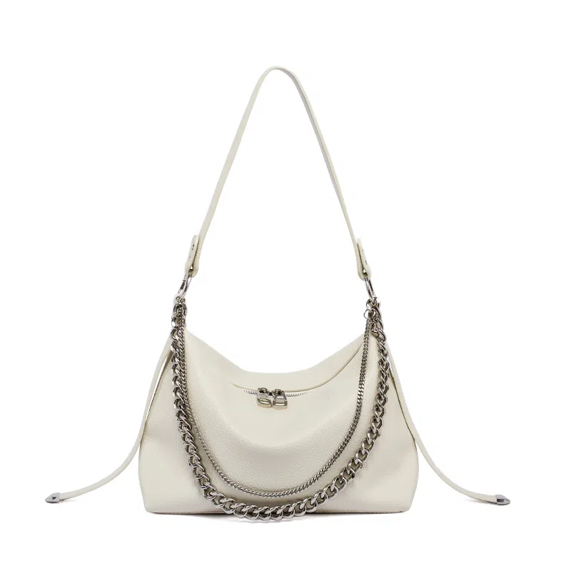 Oldhead Hobo Tote Bag White