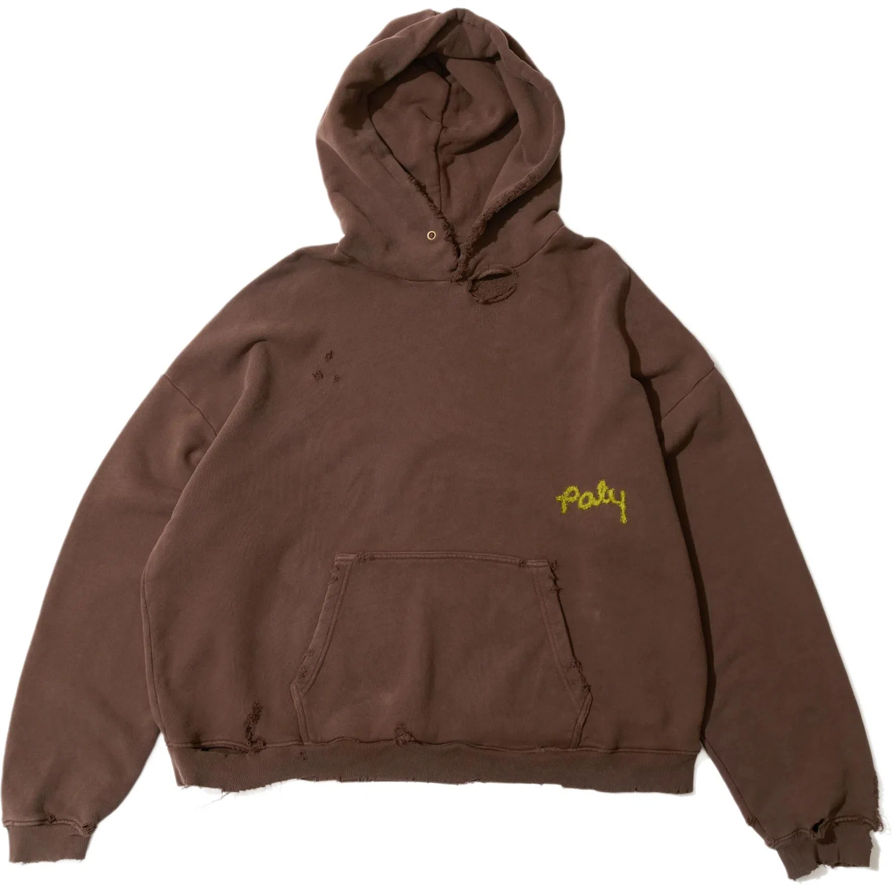 Paly Hollywood SS25 PALY BLANK HOODED SWEATSHIRT