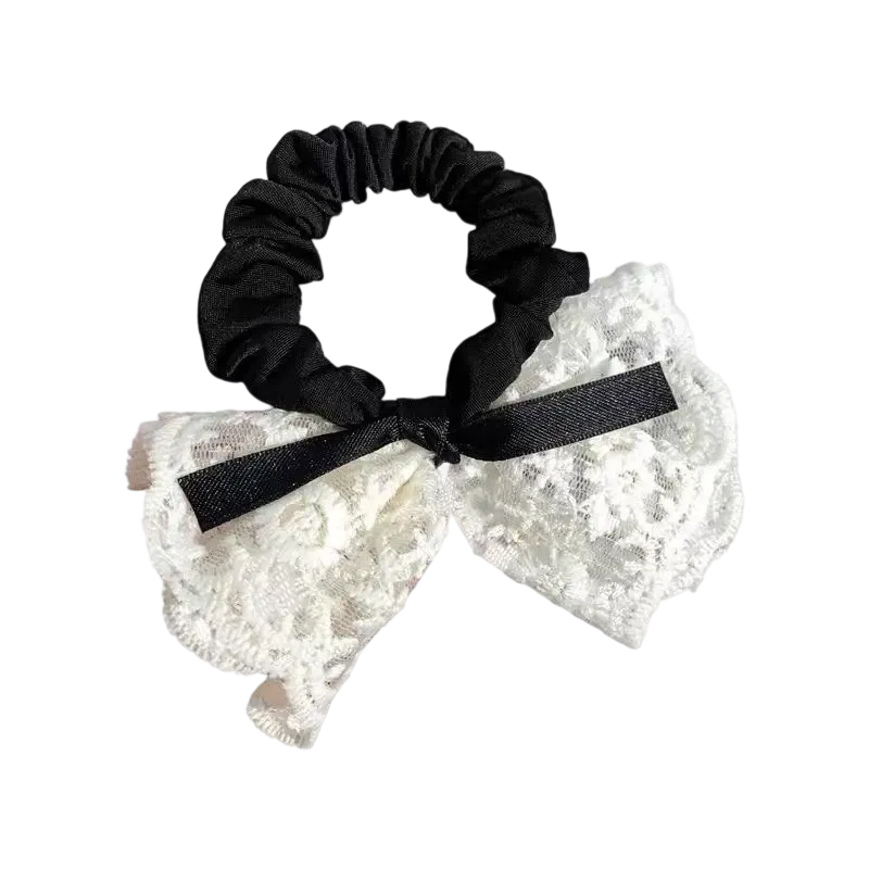 简应舒 甜美 蕾丝 发圈 男女同款情侣款