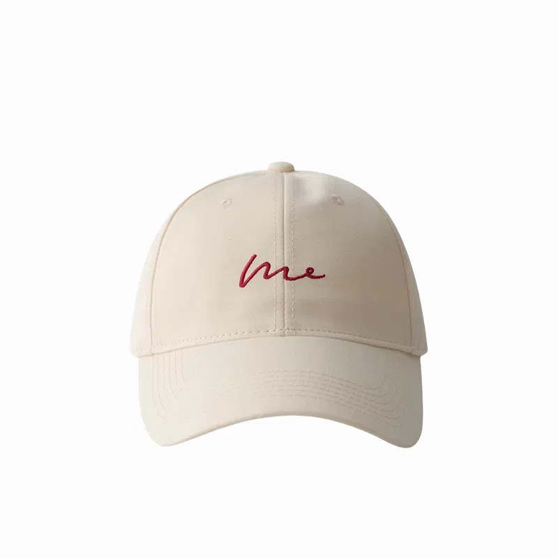 北极绒 夏季刺绣闪电大帽围显脸小潮流百搭遮颧骨加大加深宽帽檐 棉 鸭舌帽 男女同款情侣款