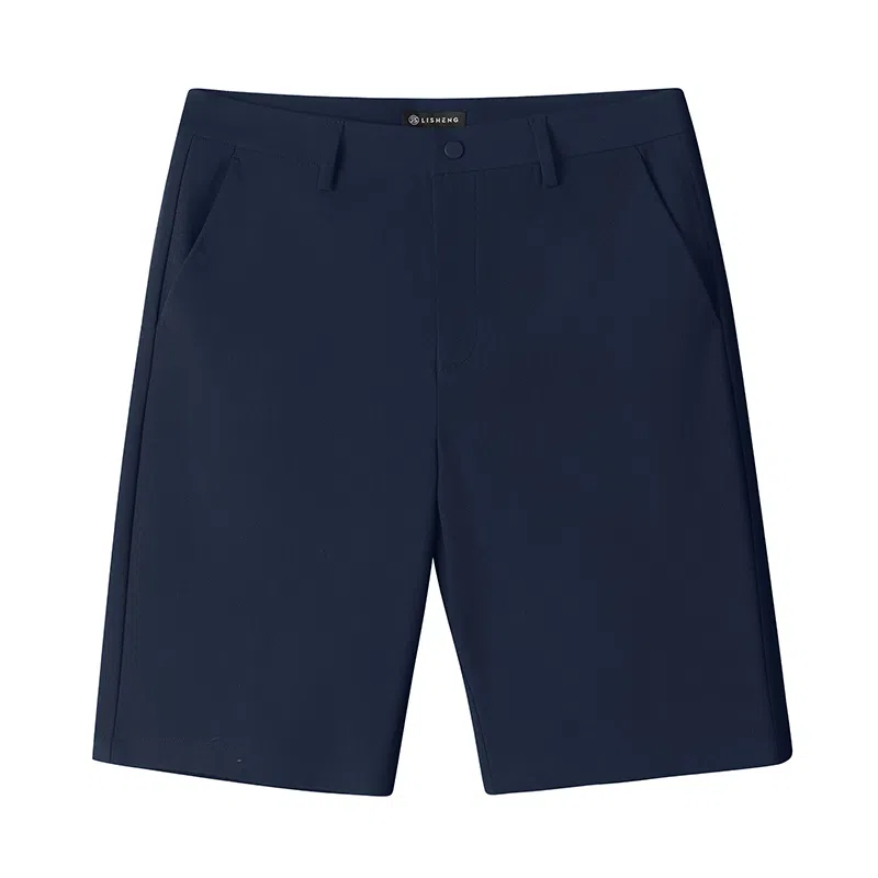 李生制造 通勤系列夏季抗皱凉感直筒百搭休闲短裤 男款