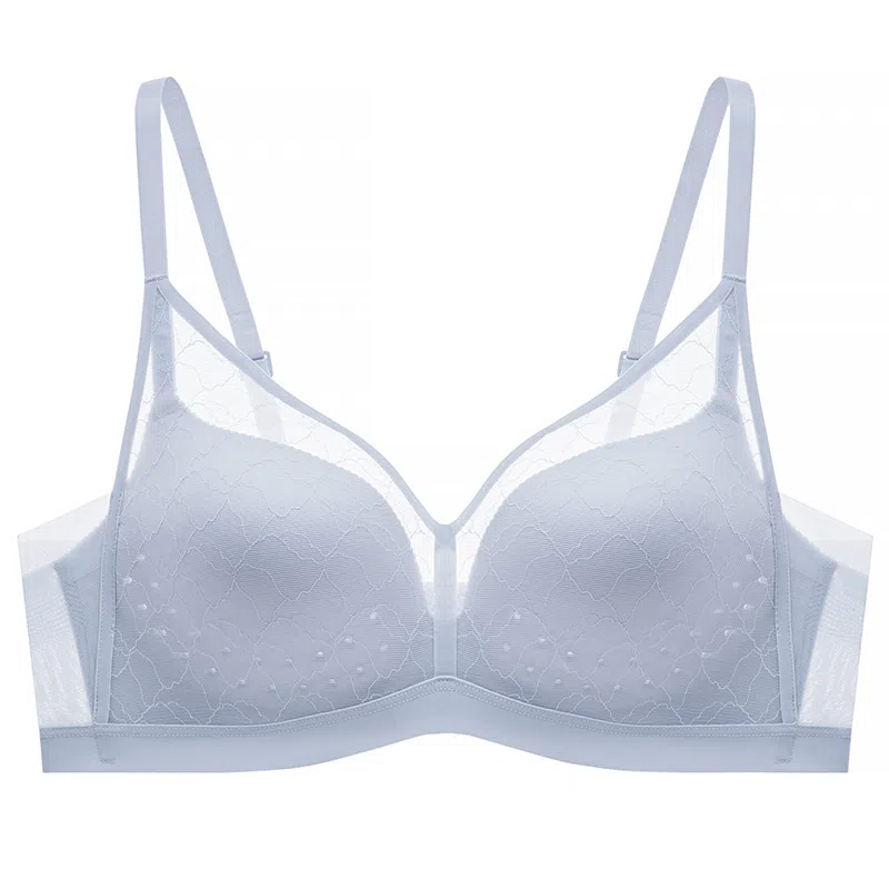 曼妮芬 透气凉感舒适无钢圈镂空文胸 女款