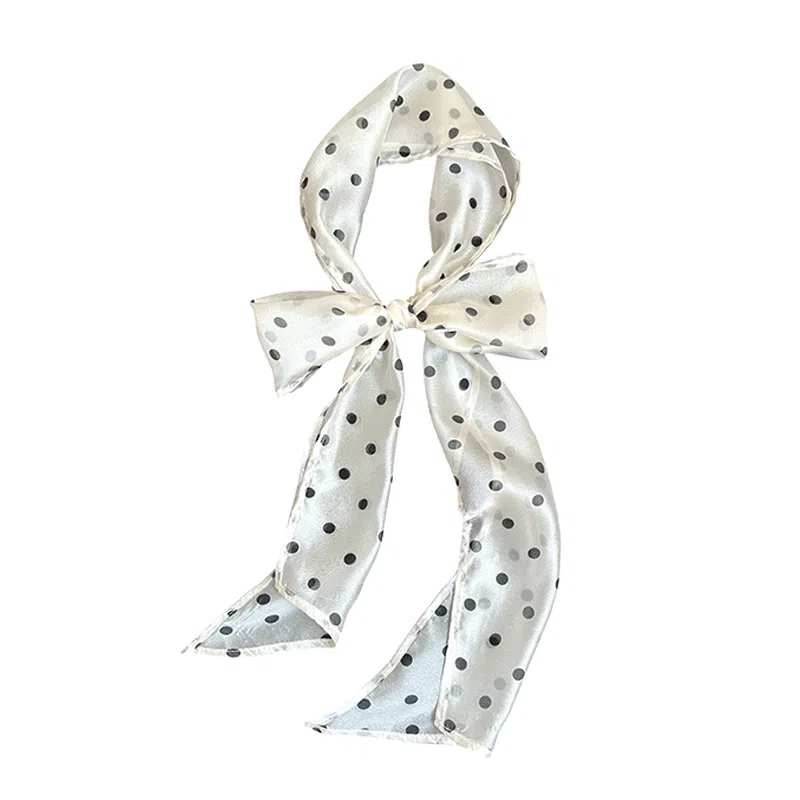 杨同学 波点印花 聚酯纤维 丝巾 女款