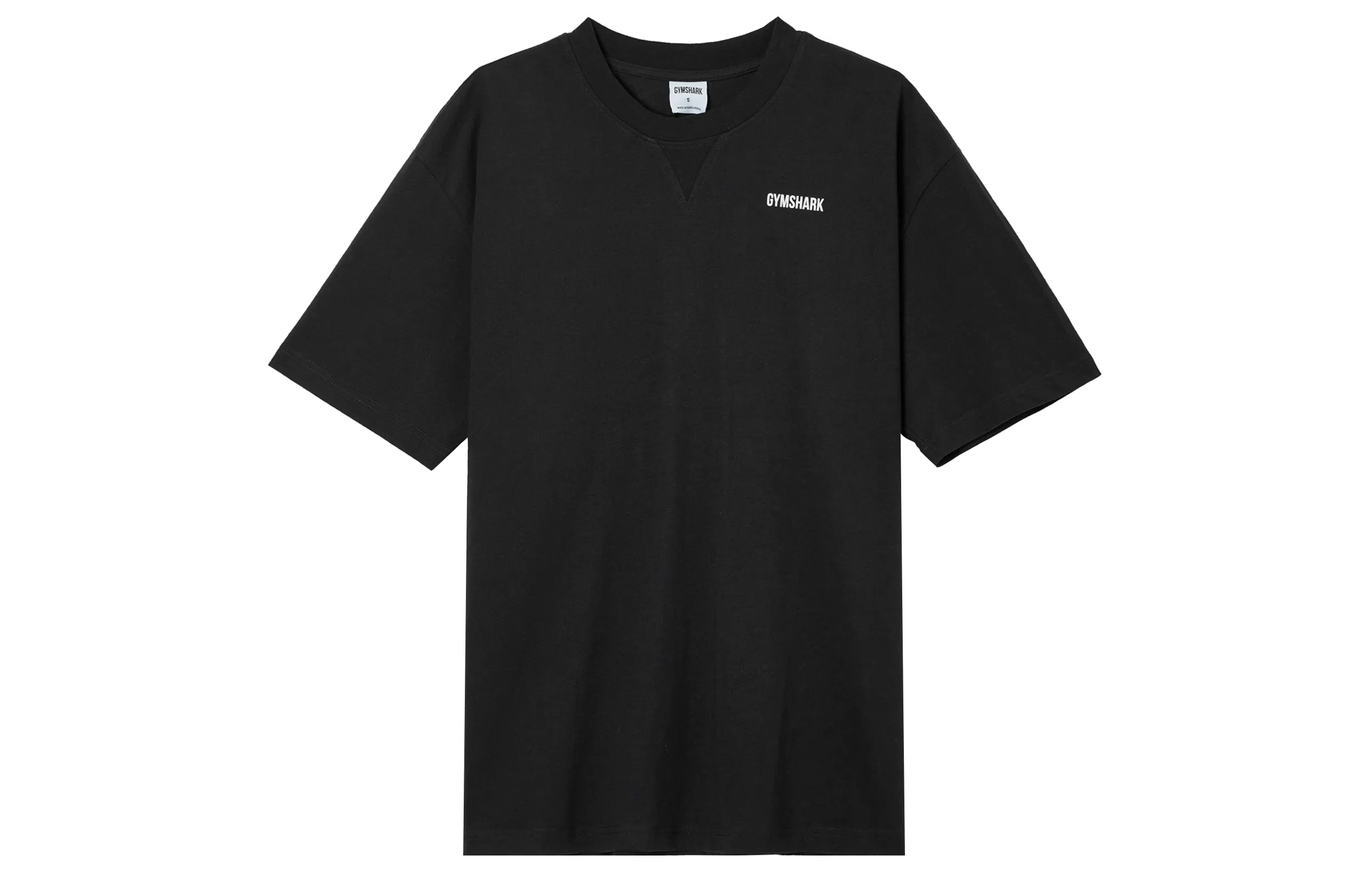 GYMSHARK Rest Day Sweats T-Shirt Black