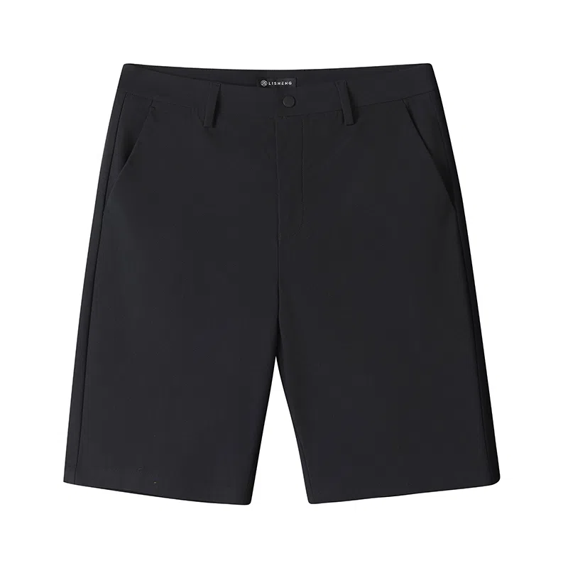 李生制造 通勤系列夏季抗皱凉感直筒百搭休闲短裤 男款