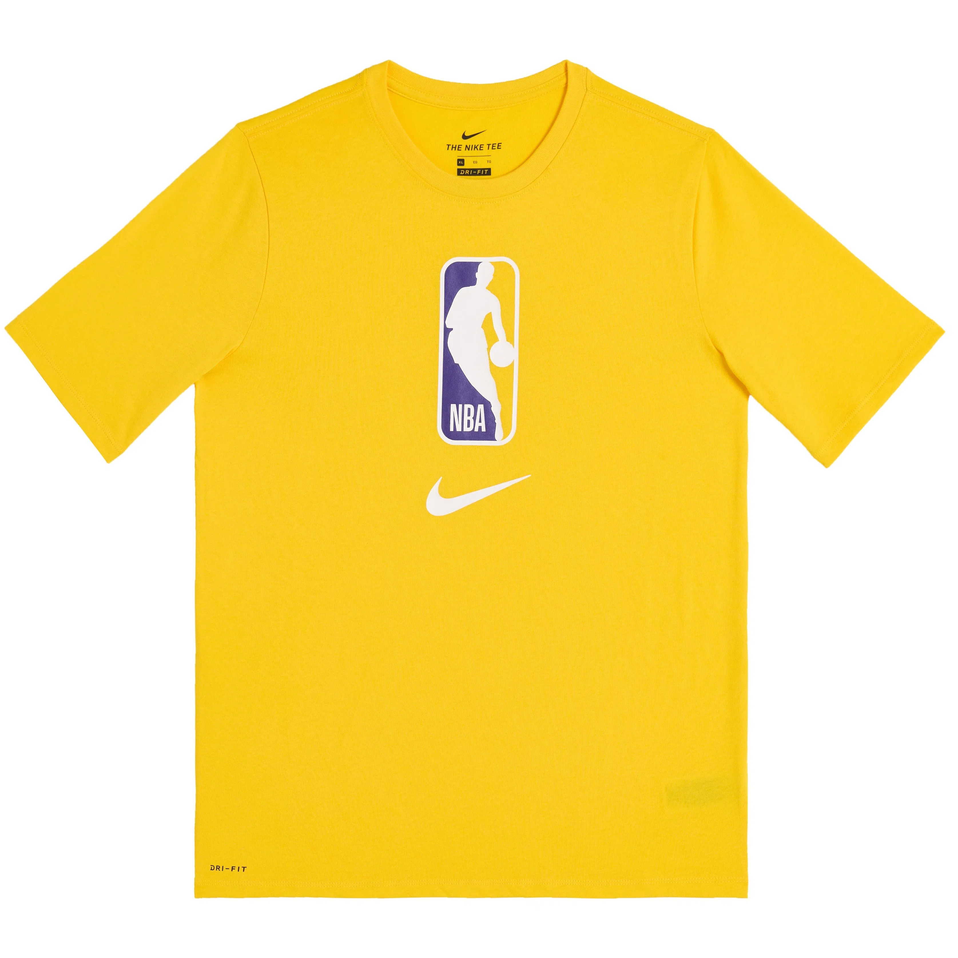 Nike x NBA Logo T-Shirt Yellow